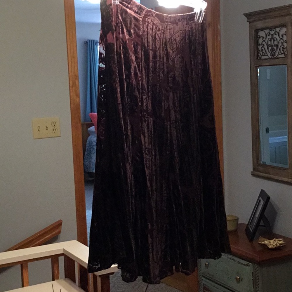 Velvety skirt by Coldwater Creek